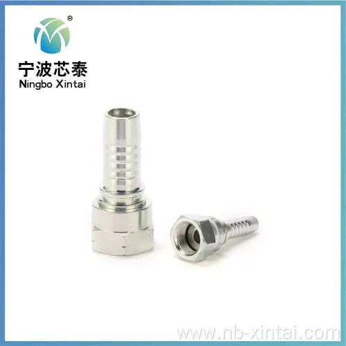 Stainless steel BSPT hydraulic hose fittings Ring Boss